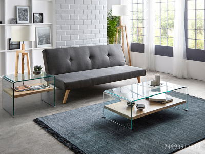 Журнальный стол DUPEN M-130 Прозрачный. Фото №5