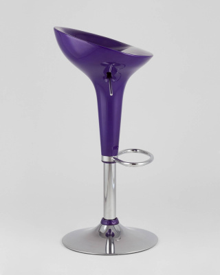 Стул барный Bomba (Бомба) фиолетовый. Фото