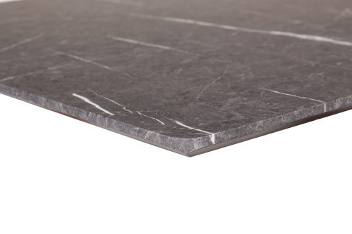 Стол Лунд раскладной 140-180 ОРЕХ-Мрамор Графит. Фото №8