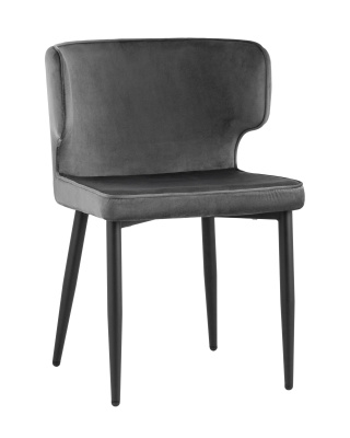 Стул Матео велюр серый. Фото №2