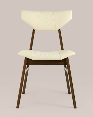 Стул обеденный TOR кремовый ПУ 4 шт.. Фото №5