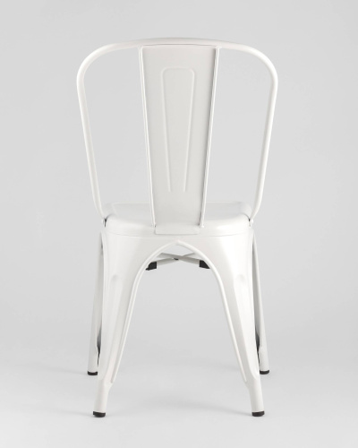 Стул TOLIX белый матовый. Фото №7