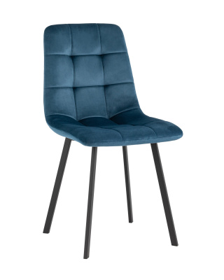 Стул Chilly велюр сине-зеленый фото Стул Chilly велюр сине-зеленый. Фото №2