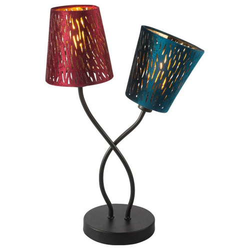 Настольная лампа декоративная Globo Ticon 15266-2T. Фото №1