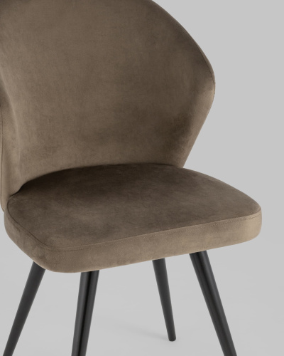 Стул Танго велюр коричневый. Фото №9