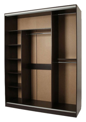 Бассо 5-600* (полки слева) венге фото Бассо 5-600* (полки слева) венге. Фото №2