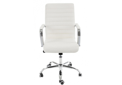 Стул Компьютерное кресло Tongo белое. Фото №3