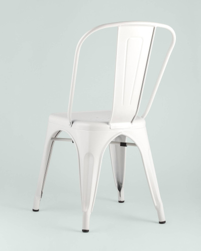 Стул TOLIX белый матовый. Фото №6