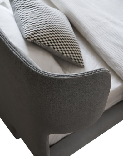 Кровать 1801 серая. Фото №11