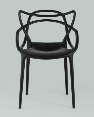 Стул Masters (Мастерс) пластик черный. Фото