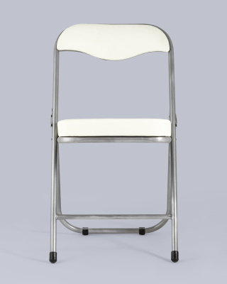 Стул складной ДЖОН металлик, слоновая кость фото Стул складной ДЖОН металлик, слоновая кость. Фото №5