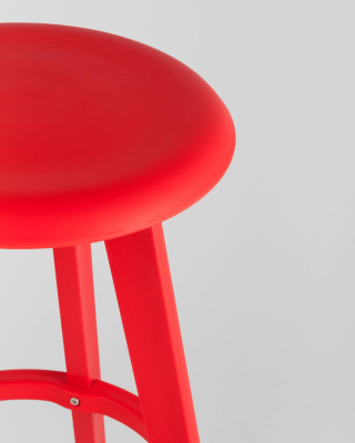 Стул полубарный Меган велюр черный. Фото