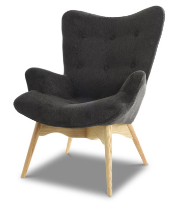 Кресло DC917 графит HE492-10. Фото №3