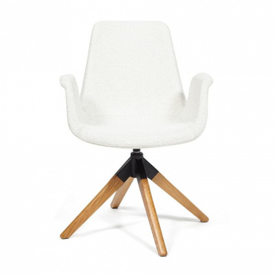 Кресло  ROKIN  (mod. DM4273A)   дерево, металл, ткань, 63*62*90, белый (01-white) фото Кресло  ROKIN  (mod. DM4273A)   дерево, металл, ткань, 63*62*90, белый (01-white). Фото №2