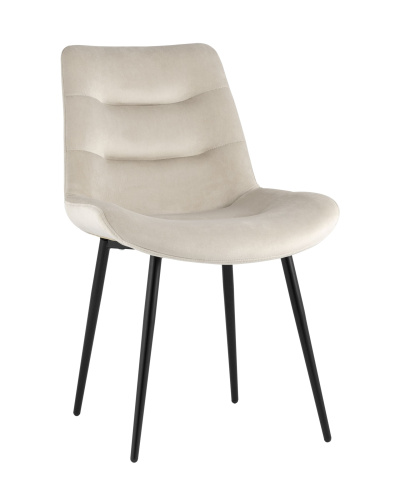 Стул Остин велюр бежевый. Фото №2