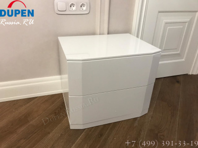 Тумба прикроватная DUPEN M-102 белая. Фото