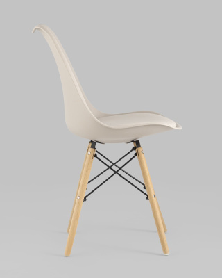 Стул Eames Soft бежевый. Фото №4