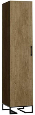 Шкаф одностворчатый Loft 45 см Дуб Табак. Фото №2