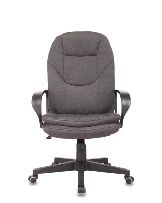 Кресло руководителя Бюрократ CH-868LT Bahama серый крестовина пластик. Фото №4