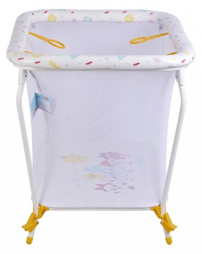 Манеж Polini Kids Малышарики Солнечный день, белый фото Манеж Polini Kids Малышарики Солнечный день, белый. Фото №3