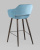 Стул барный Саймон велюр пыльно-голубой. Фото №7