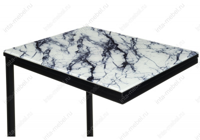 Журнальный стол Геркулес белый мрамор фото Журнальный стол Геркулес белый мрамор. Фото №4