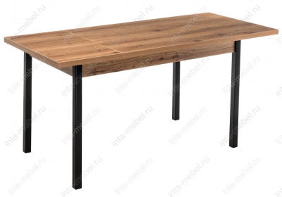 Стол деревянный Оригон дуб горный / черный матовый. Фото №2