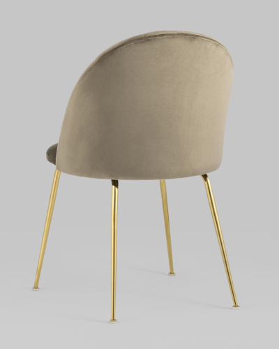 Стул Kiwi Gold, коричневый. Фото №7