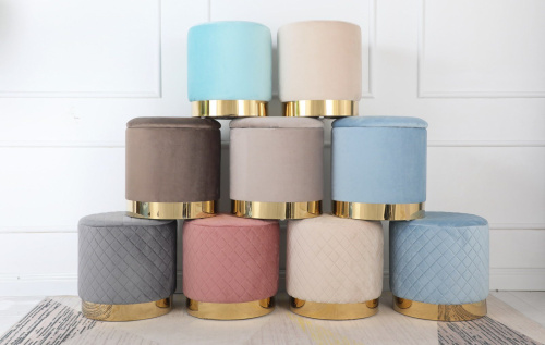 Пуф FS-001-36 светло зеленый. Фото №6