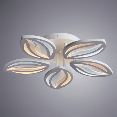 Люстра на штанге Arte Lamp Daisy A1098PL-5WH. Фото №2