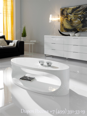 Журнальный стол DUPEN CT-202 Белый фото Журнальный стол DUPEN CT-202 Белый. Фото №4