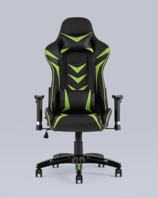 Кресло игровое TopChairs Corvette зеленое. Фото №5