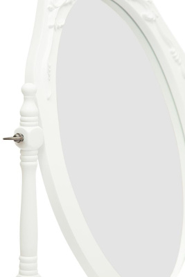 Туалетный столик с пуфом NY-V3024 Белый. Фото №3