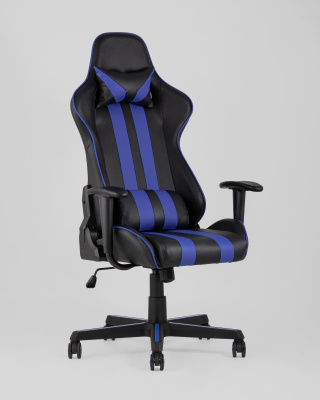 Кресло игровое TopChairs Camaro синее. Фото