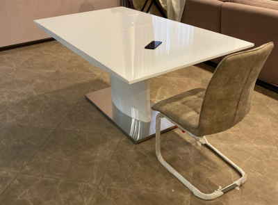 Стол DUPEN DT-01 белый. Фото №5