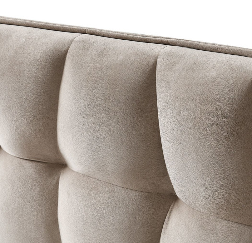 Кровать HUSK 8705 бежевая. Фото №6